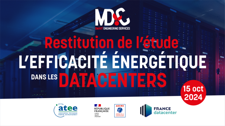 Restitution de l'étude Efficacité énergétique dans le DATACENTERS